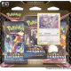 Pokémon - Destinos Brilhantes Coleção Festa Maluca - Blister com 3 boosters + Polteageist