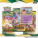 Pokemon - Espada e Escudo 7 - Céus em Evolução - Kit de 2 Blisters com 3 boosters (Eevee + Slowpoke de Galar)