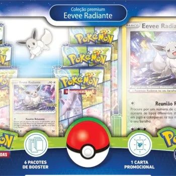 Pokémon - Pokémon GO - Coleção Premium: Eevee Radiante