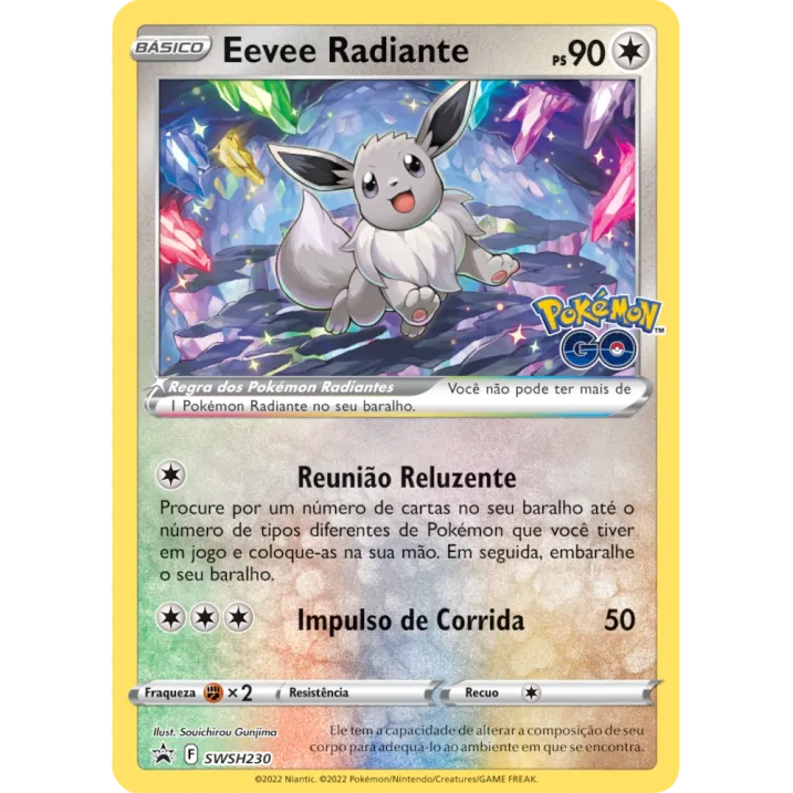 Pokémon - Pokémon GO - Coleção Premium: Eevee Radiante