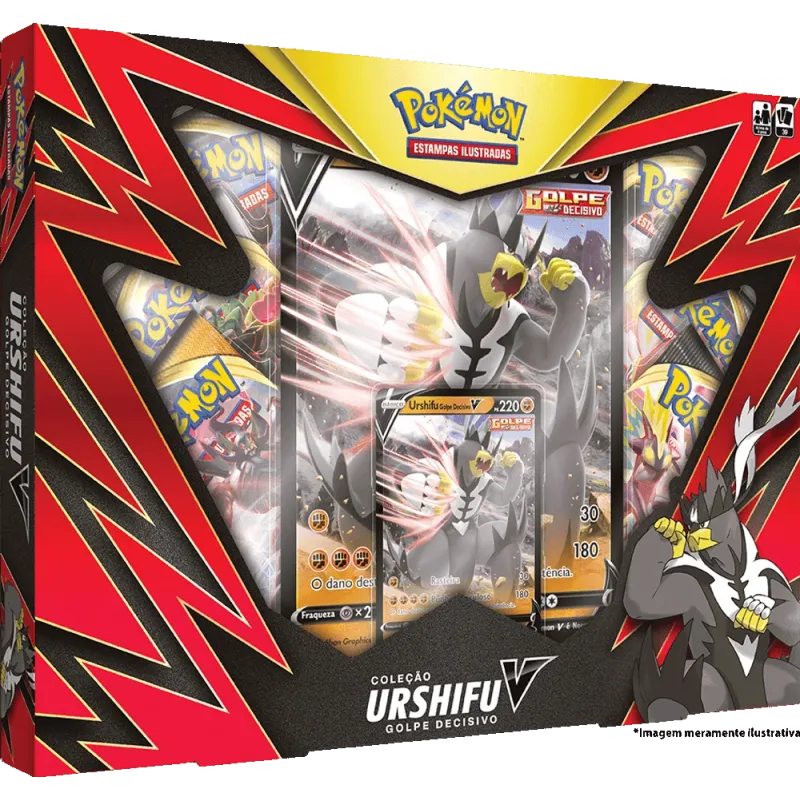 Pokémon - Box Coleção Urshifu V Golpe Decisivo