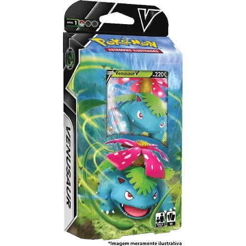Pokemon - (Deck) Baralho Batalha V - Venusaur V