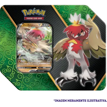 Pokemon - Lata Poderes Divergentes Decidueye de Hisui V