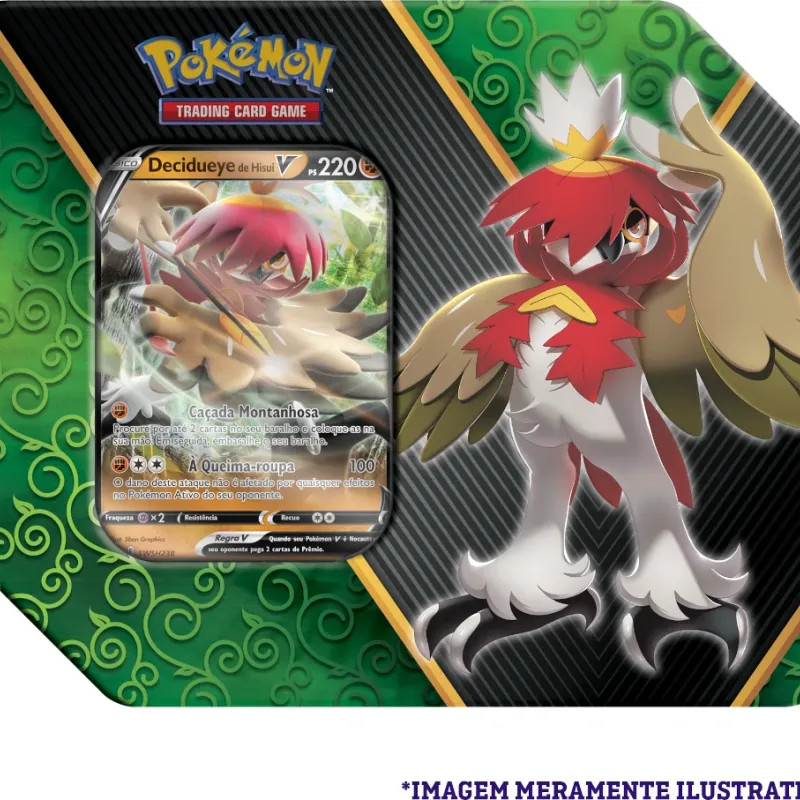 Pokemon - Lata Poderes Divergentes Samurott de Hisui V