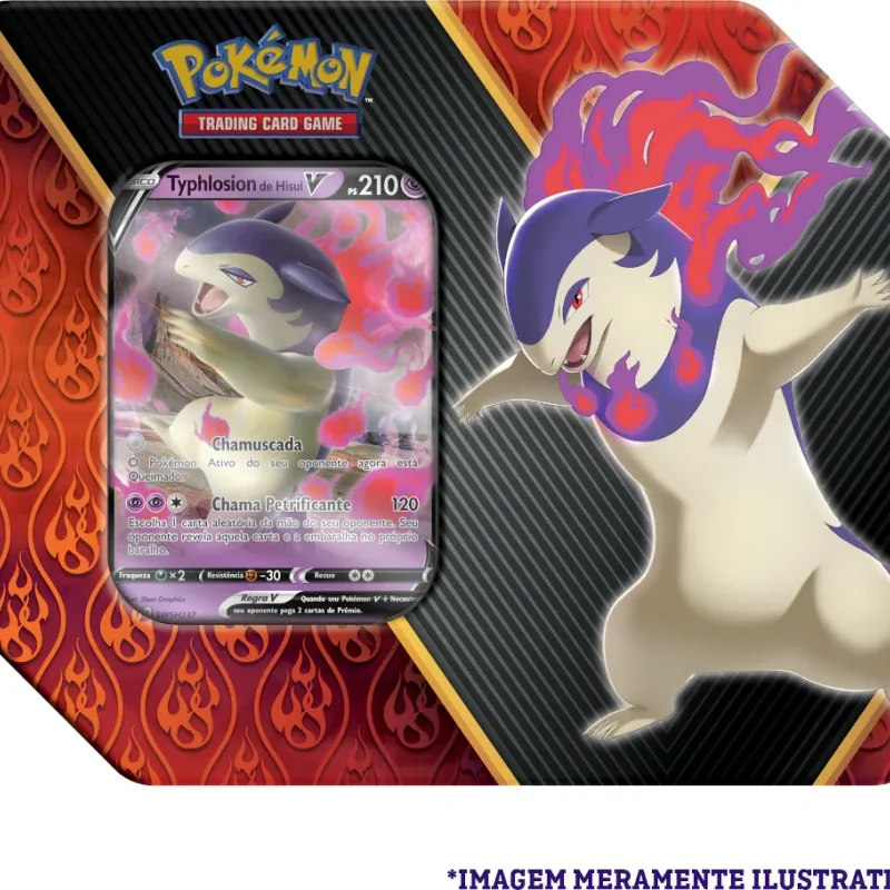 Pokemon - Lata Poderes Divergentes Samurott de Hisui V