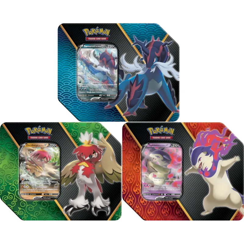 Pokemon - Lata Poderes Divergentes Kit com 3 latas