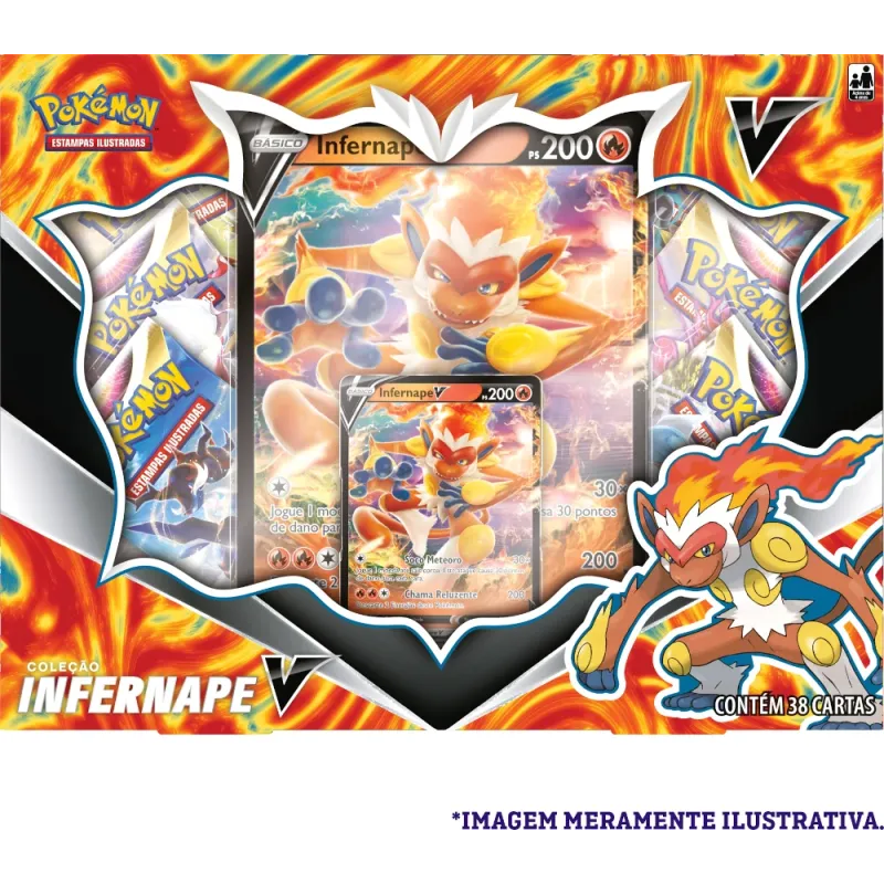 Pokémon - Box Coleção Infernape V