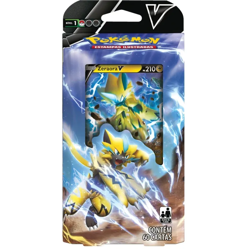 Pokemon - (Deck) Baralho Batalha V - Zeraora V