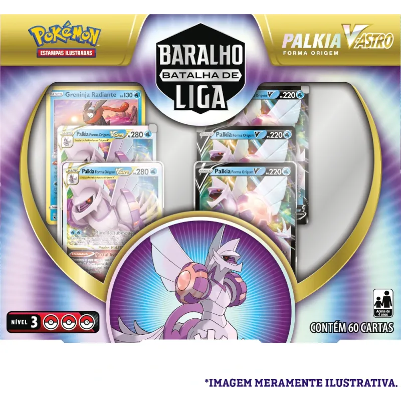 Pokémon - (Deck) Baralho Batalha de Liga - Palkia V-Astro