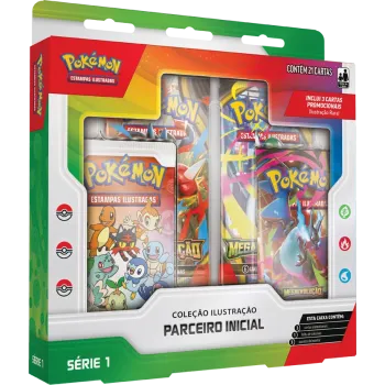 Pokémon - Coleção Ilustração Parceiro Inicial Série 1