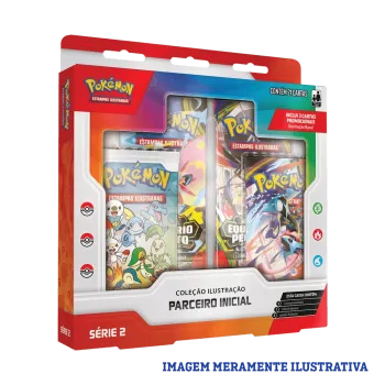 Pokémon - Coleção Ilustração Parceiro Inicial Série 2