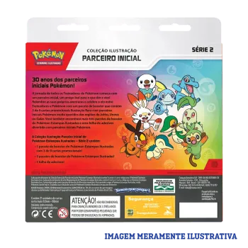 Pokémon - Coleção Ilustração Parceiro Inicial Série 2