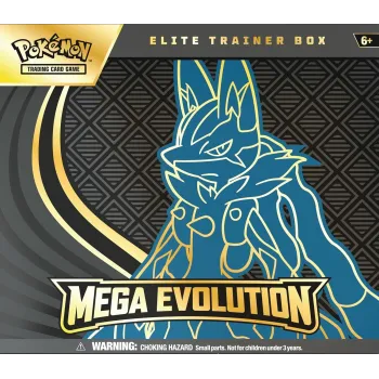 Pokémon - Mega Evolução 01 - Coleção Treinador Avançado Lucario (em Inglês)