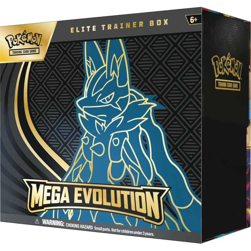 Pokémon - Mega Evolução 01 - Coleção Treinador Avançado Lucario (em Inglês)