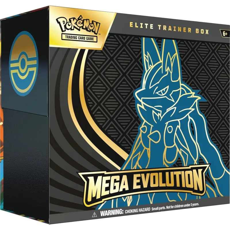 Pokémon - Mega Evolução 01 - Coleção Treinador Avançado Lucario (em Inglês)