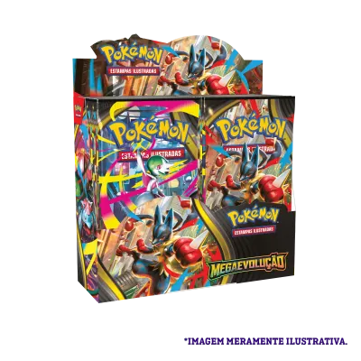 Pokémon - Mega Evolução 01 - Booster Box Pokémon - Mega Evolução 01 - Booster Box