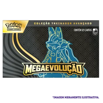 Pokémon - Mega Evolução 01 - Coleção Treinador Avançado Lucario
