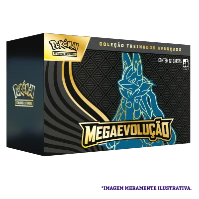 Pokémon - Mega Evolução 01 - Coleção Treinador Avançado Lucario Pokémon - Mega Evolução 01 - Coleção Treinador Avançado Lucario