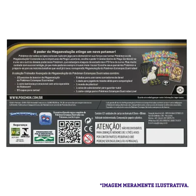 Pokémon - Mega Evolução 01 - Coleção Treinador Avançado Gardevoir Pokémon - Mega Evolução 01 - Coleção Treinador Avançado Gardevoir