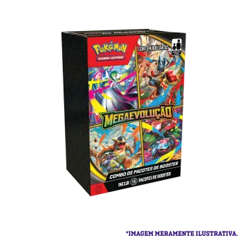 Pokémon - Mega Evolução 01 - Combo de Booster