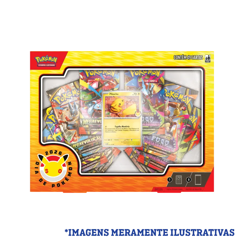Pokémon - Box Coleção Dia de Pokémon 2026