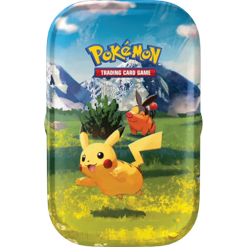 Pokémon - Mega Evolução 02.5 - Heróis Excelsos - Mini Lata (Mini Tin) Pikachu