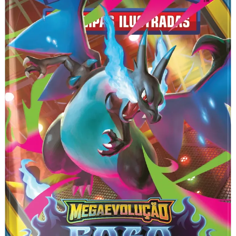 Pokémon - Mega Evolução 02 - Fogo Fantasmagórico - Booster Pokémon - Mega Evolução 02 - Fogo Fantasmagórico - Booster