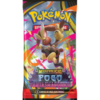Pokémon - Mega Evolução 02 - Fogo Fantasmagórico - Booster