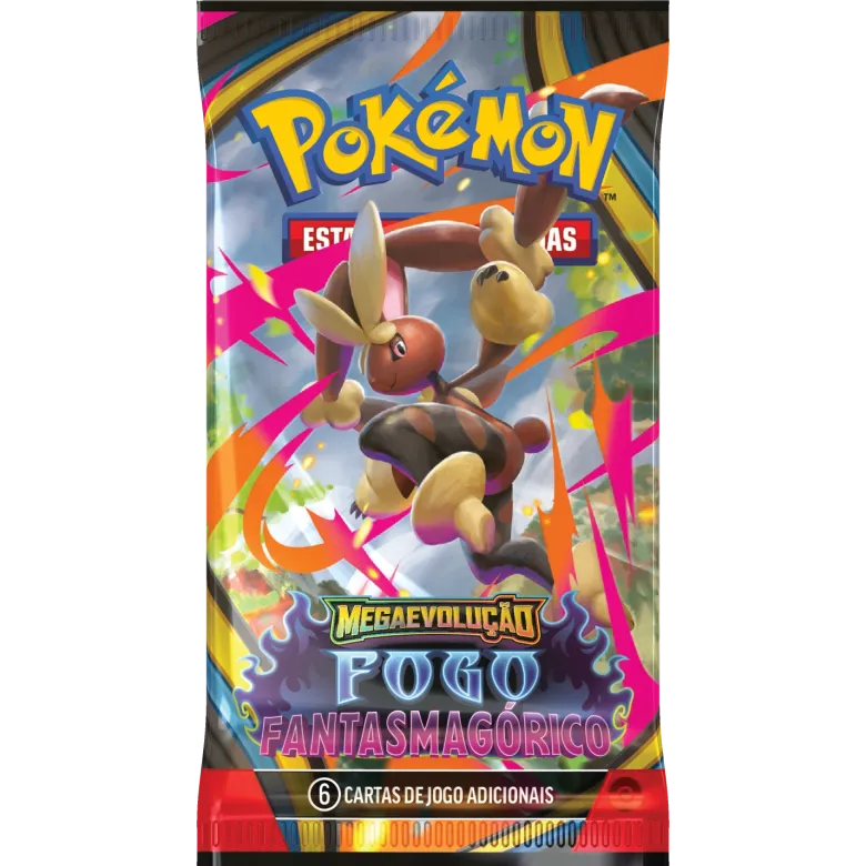 Pokémon - Mega Evolução 02 - Fogo Fantasmagórico - Booster Box