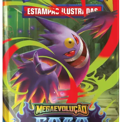 Pokémon - Mega Evolução 02 - Fogo Fantasmagórico - Booster Pokémon - Mega Evolução 02 - Fogo Fantasmagórico - Booster