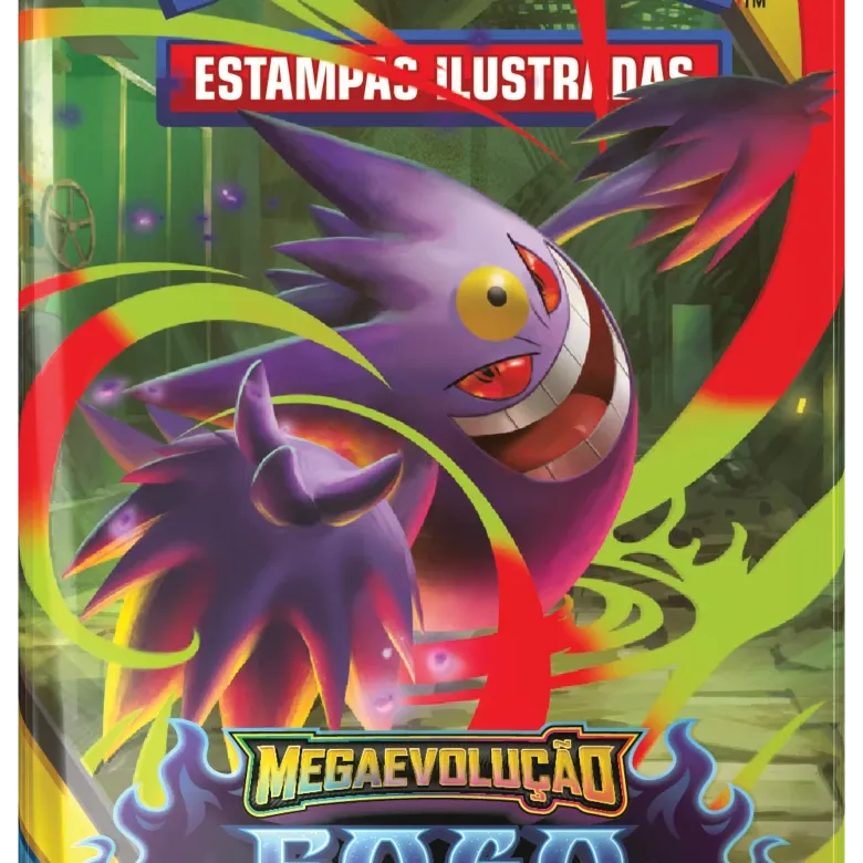 Pokémon - Mega Evolução 02 - Fogo Fantasmagórico - Booster Pokémon - Mega Evolução 02 - Fogo Fantasmagórico - Booster