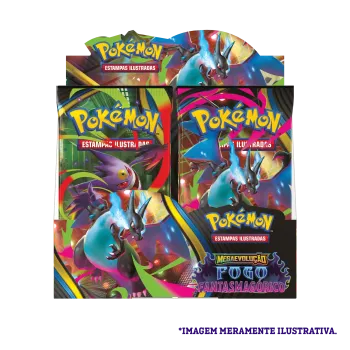 Pokémon - Mega Evolução 02 - Fogo Fantasmagórico - Booster Box