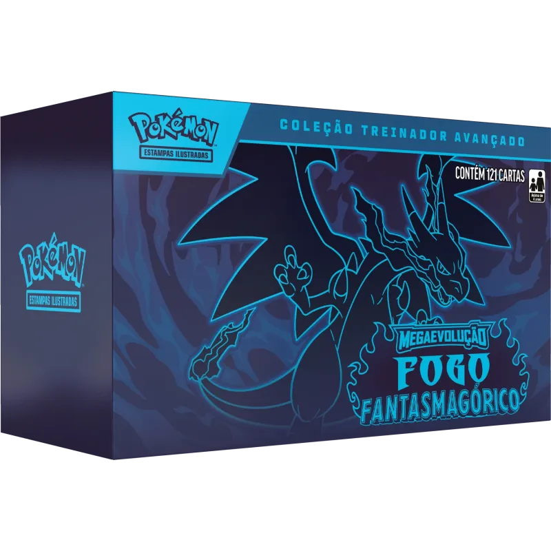 Pokémon - Mega Evolução 02 - Fogo Fantasmagórico - Coleção Treinador Avançado