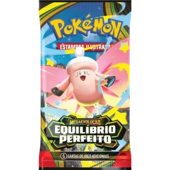 Pokémon - Mega Evolução 03 - Equilíbrio Perfeito - Booster Pokémon - Mega Evolução 03 - Equilíbrio Perfeito - Booster