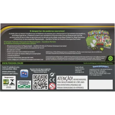 Pokémon - Mega Evolução 03 - Equilíbrio Perfeito - Coleção Treinador Avançado