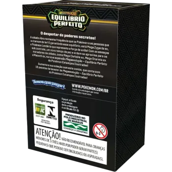 Pokémon - Mega Evolução 03 - Equilíbrio Perfeito - Combo de Booster