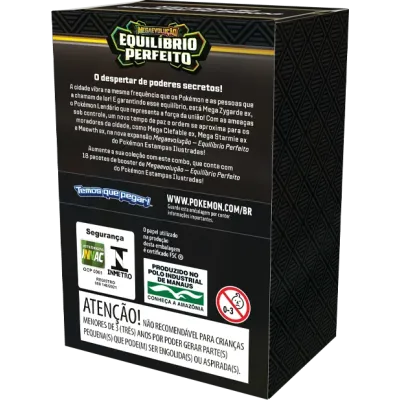 Pokémon - Mega Evolução 03 - Equilíbrio Perfeito - Combo de Booster