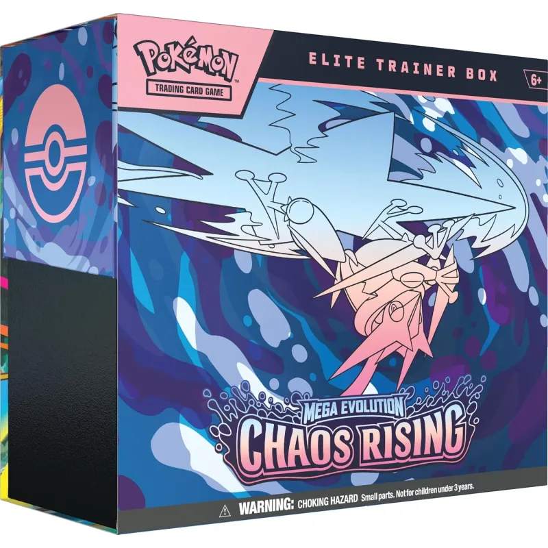Pokémon - Mega Evolução 04 - Caos Ascendente - Elite Trainer Box (Em Inglês) Pokémon - Mega Evolução 04 - Caos Ascendente - Elite Trainer Box (Em Inglês)