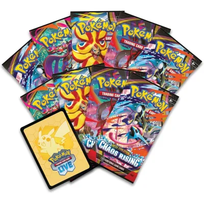 Pokémon - Mega Evolução 04 - Caos Ascendente - Elite Trainer Box (Em Inglês) Pokémon - Mega Evolução 04 - Caos Ascendente - Elite Trainer Box (Em Inglês)