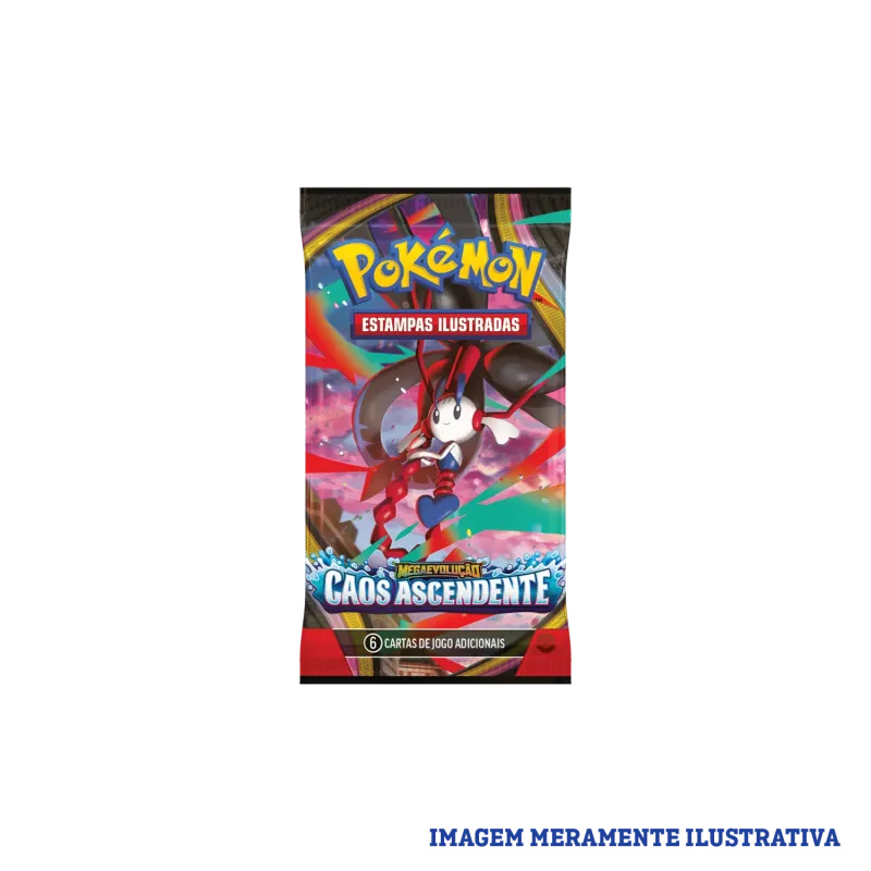 Pokémon - Mega Evolução 04 - Caos Ascendente - Booster (Entrega a partir de 18/05/2026)