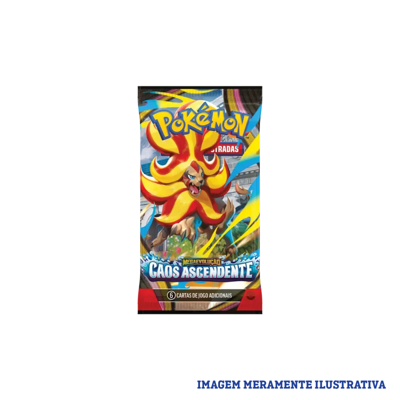 Pokémon - Mega Evolução 04 - Caos Ascendente - Booster (Entrega a partir de 18/05/2026)