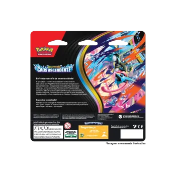 Pokémon - Mega Evolução 04 - Caos Ascendente - Blister com 4 booster + Toxel (Entrega a partir de 18/05/2026) Pokémon - Mega Evolução 04 - Caos Ascendente - Blister com 4 booster + Toxel (Entrega a partir de 18/05/2026)