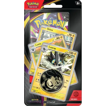 Pokémon - Mega Evolução 05 - Escuridão Absoluta - Checklane Blister premium + Luxray Line (Em Inglês)