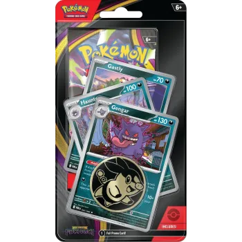 Pokémon - Mega Evolução 05 - Escuridão Absoluta - Checklane Blister premium + Gengar Line (Em Inglês)