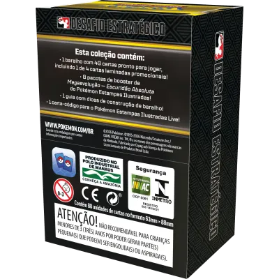 Pokémon - Mega Evolução 05 - Escuridão Absoluta - Desafio Estratégico