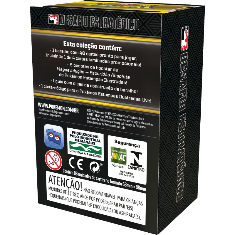 Pokémon - Mega Evolução 05 - Escuridão Absoluta - Desafio Estratégico