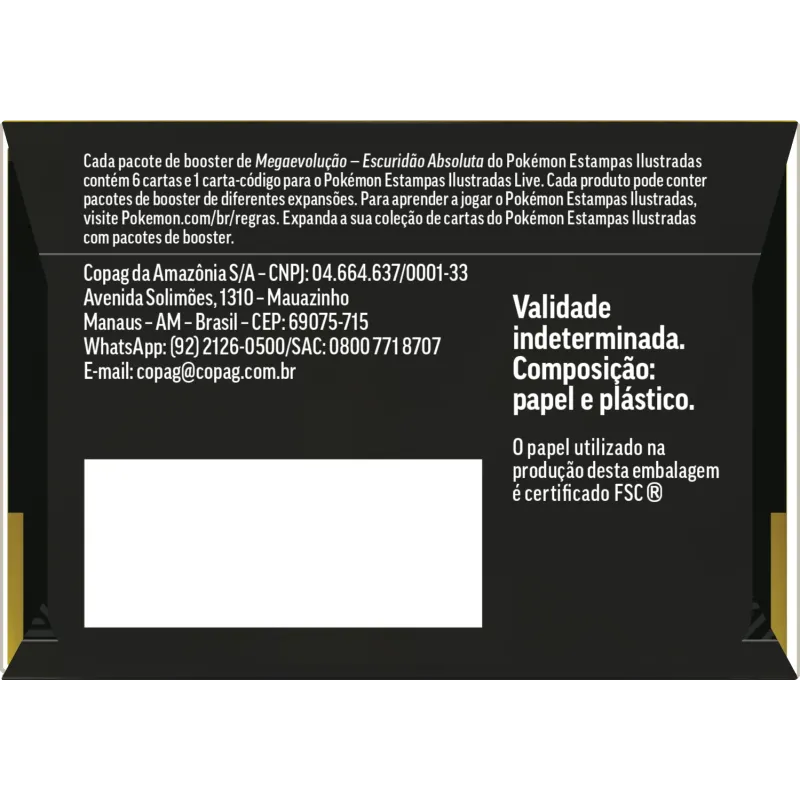 Pokémon - Mega Evolução 05 - Escuridão Absoluta - Desafio Estratégico