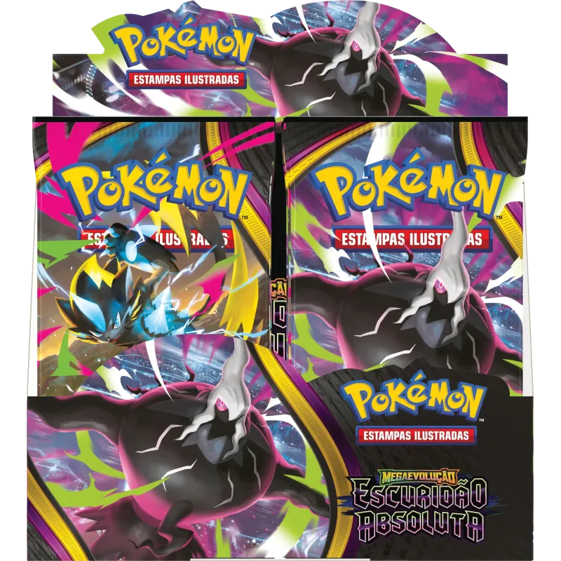 Pokémon - Mega Evolução 05 - Escuridão Absoluta - Booster Box Pokémon - Mega Evolução 05 - Escuridão Absoluta - Booster Box