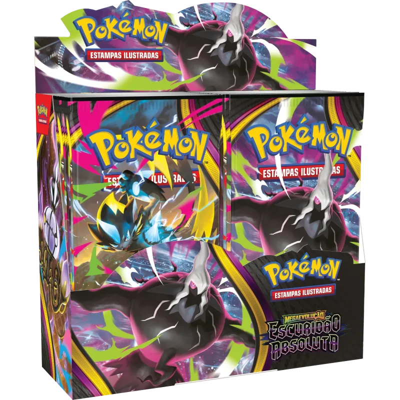 Pokémon - Mega Evolução 05 - Escuridão Absoluta - Booster Box Pokémon - Mega Evolução 05 - Escuridão Absoluta - Booster Box