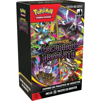 Pokémon - Mega Evolução 05 - Escuridão Absoluta - Combo de Booster